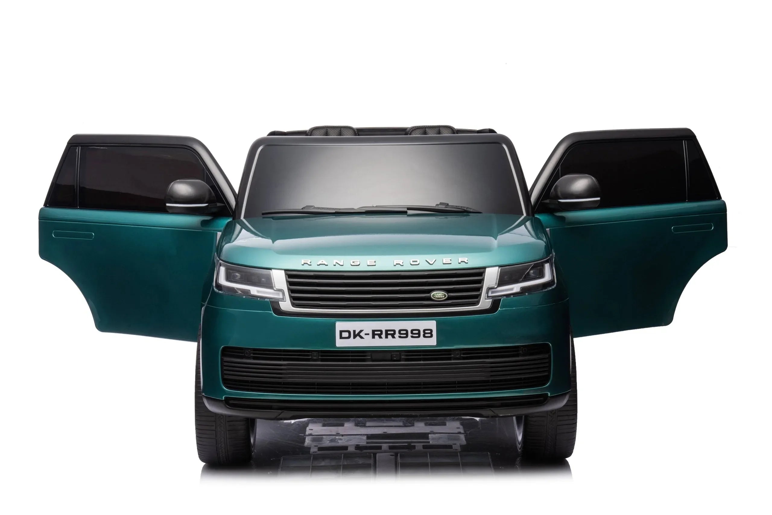 24V Range Rover Ride on Kids Cars 2025 in Lake Green color — Kidscars.co.nz