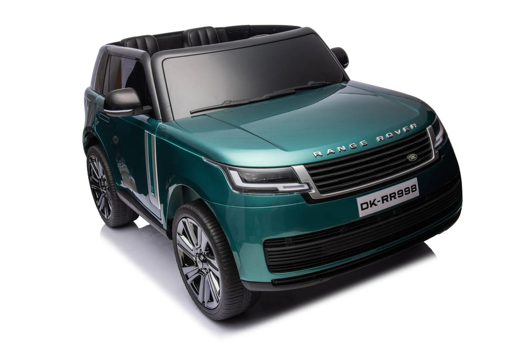 24V Range Rover Ride-On Kids cars in lake green color