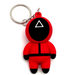 Squid game KeyChain Red in triangle