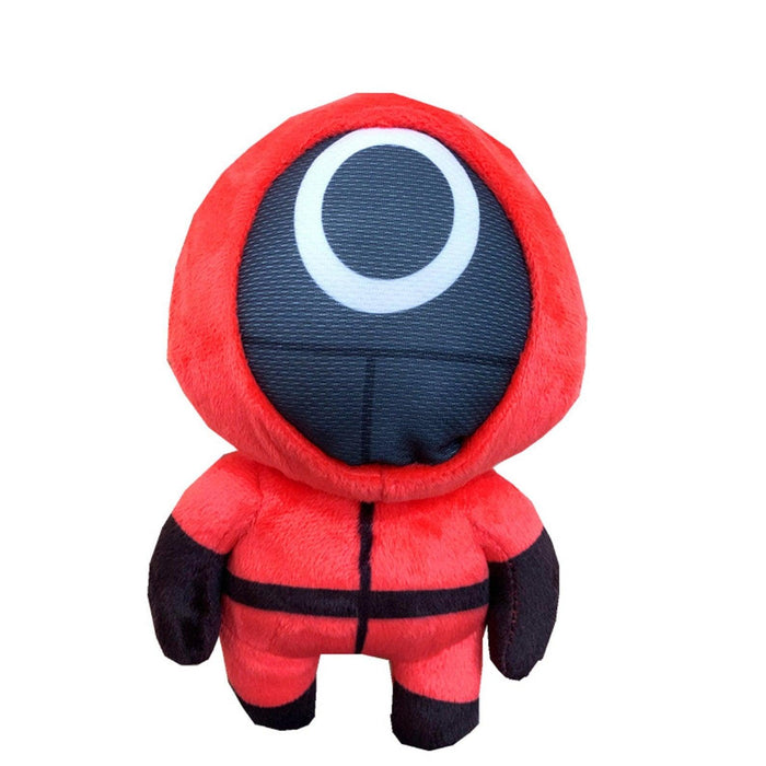 Squid game plush doll Red in circle