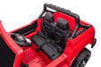 Toyota Hilux Kids ride on Car top view in Wine Red Color with two leather seat